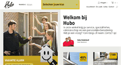 Desktop Screenshot of hubo.nl